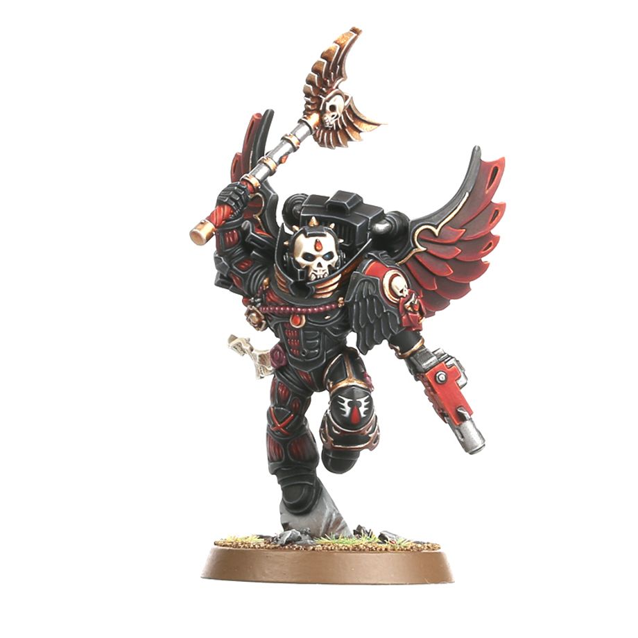 BLOOD ANGELS CHAPLAIN WITH JUMP PACK