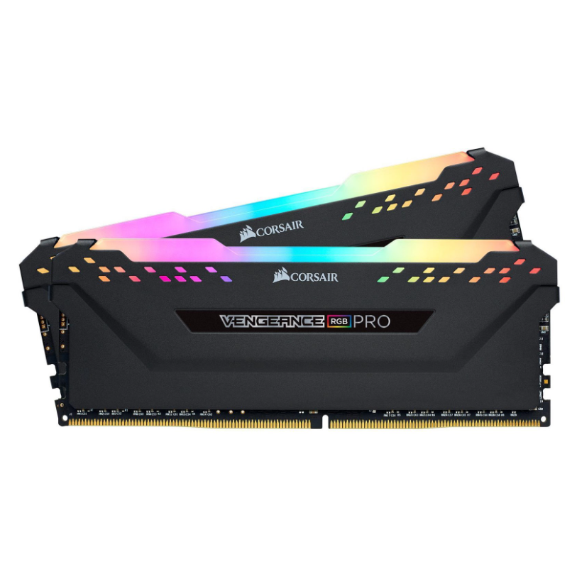 Corsair Vengeance RGB PRO DDR4-3200 – 32GB (2x16GB) – CL16 – Dual Channel – Intel XMP – Svart med RGB
