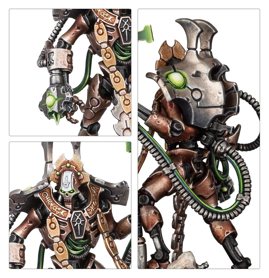 Warhammer 40k Necrons Overlord with Tachyon Arrow