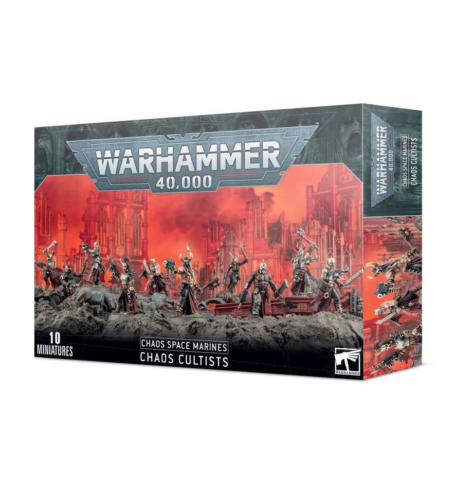 Warhammer 40,000 Chaos Space Marines Chaos Cultists
