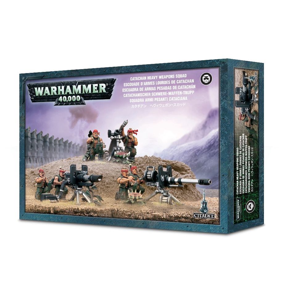 Warhammer 40,000 Catachan Heavy Weapons Squad
