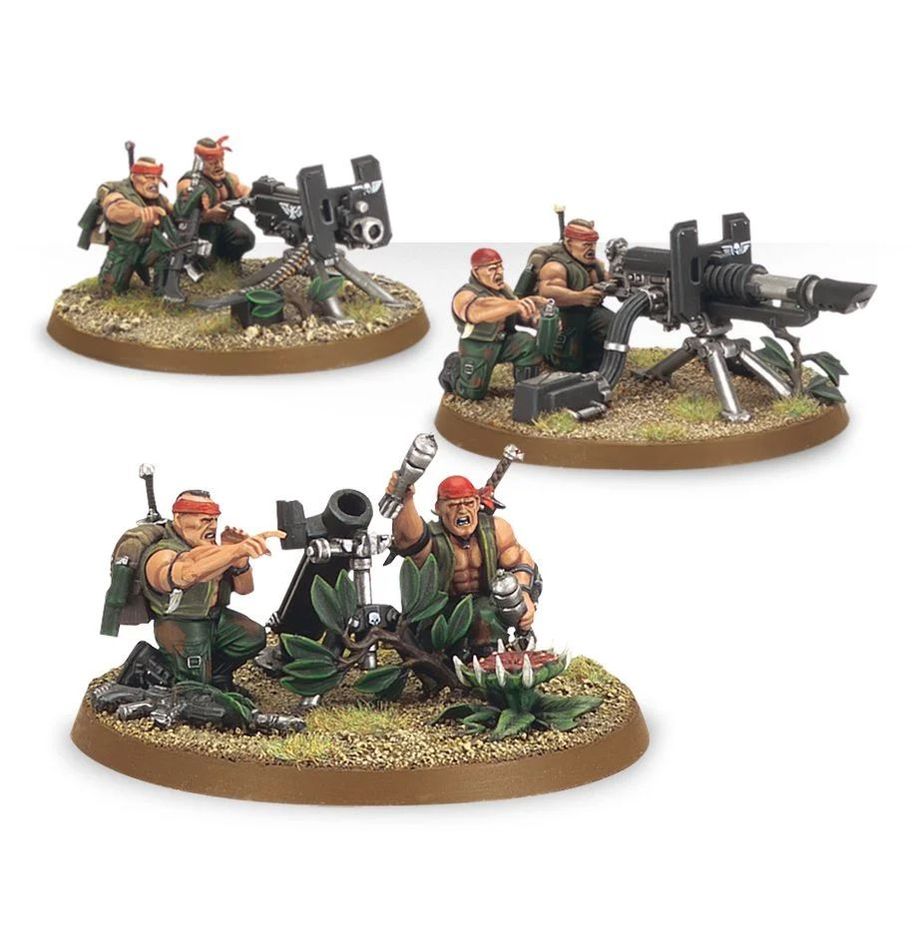 Warhammer 40,000 Catachan Heavy Weapons Squad