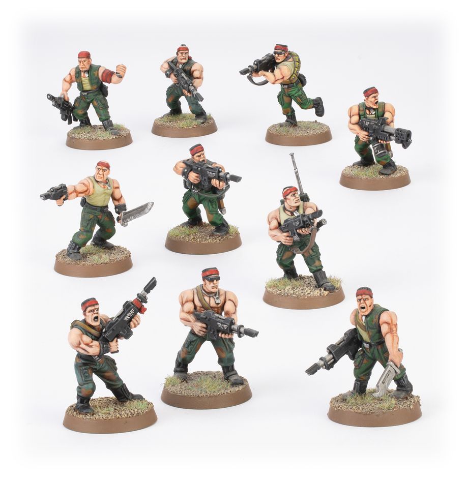 Warhammer 40k Catachan Jungle Fighters