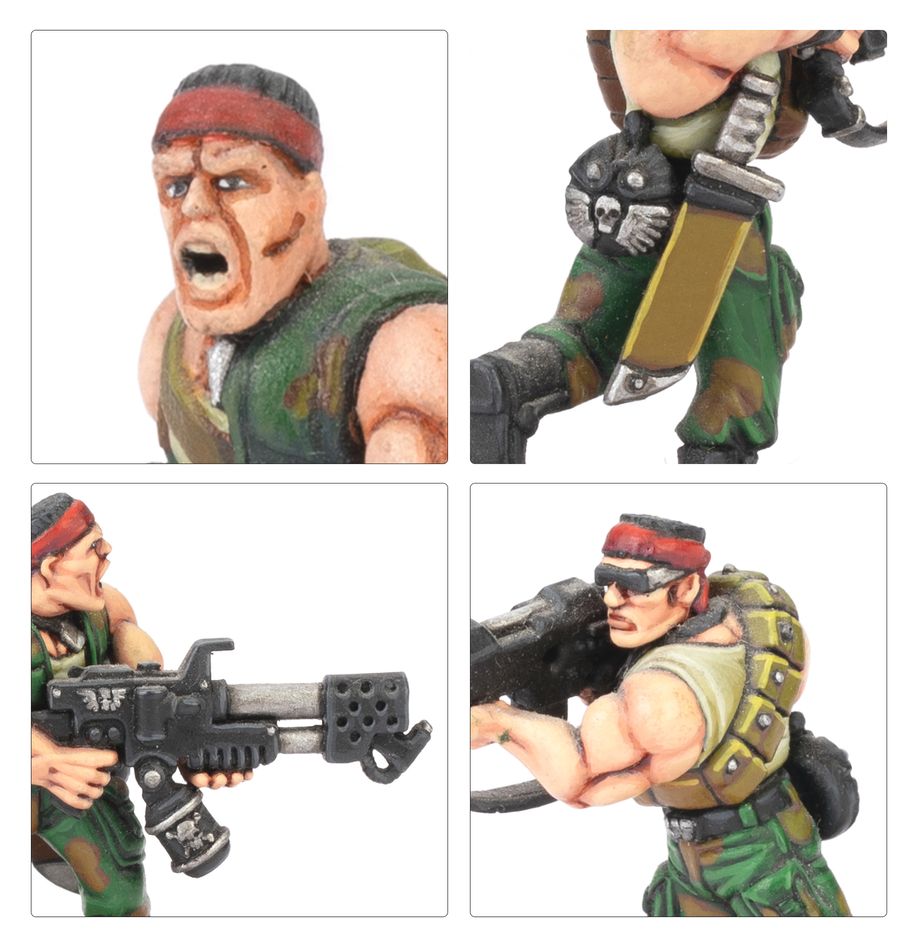 Warhammer 40k Catachan Jungle Fighters