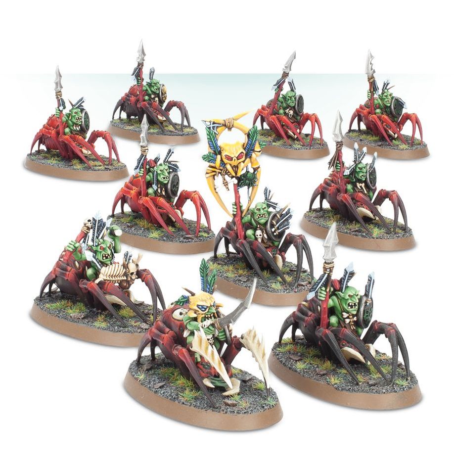 Warhammer - Forest Goblin Spider Riders