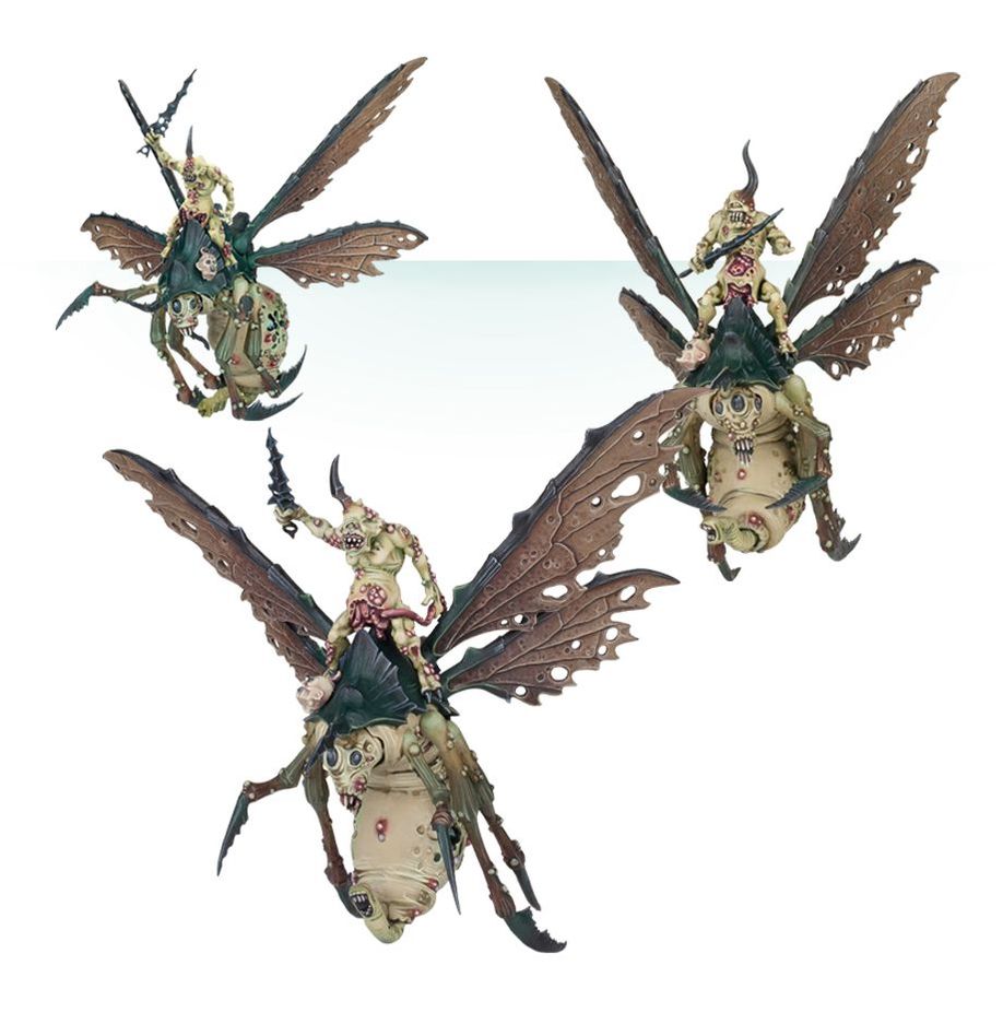 Warhammer 40k/Age of Sigmar - Plague Drones