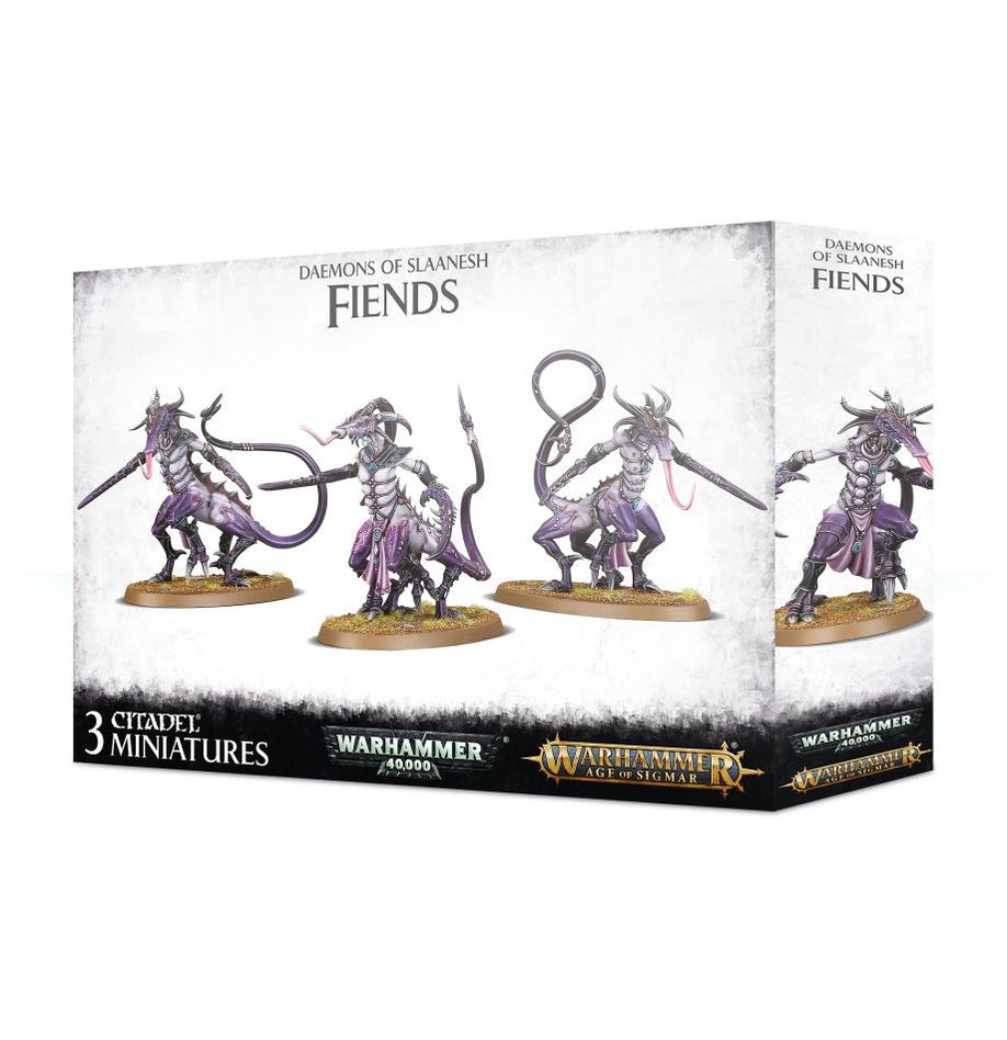 Warhammer 40k/Age of Sigmar - Daemons of Slaanesh Fiends