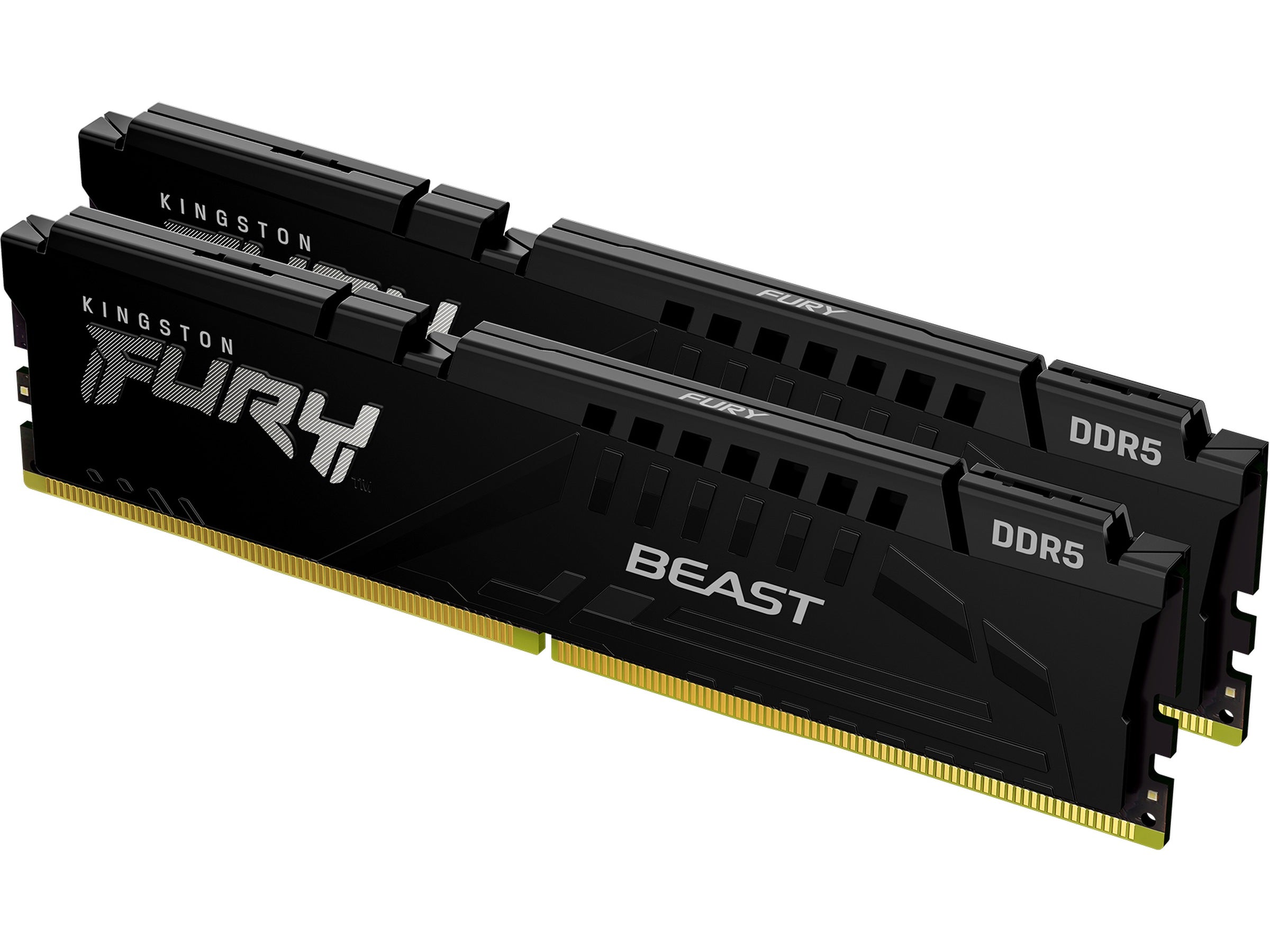 Kingston FURY Beast DDR5-6000 – 32GB (2x16GB) – CL36 – Dual Channel – AMD EXPO / Intel XMP – Svart