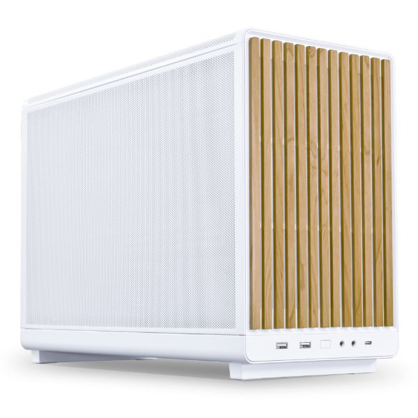 Lian Li A3- mATX-WD White, Beech
