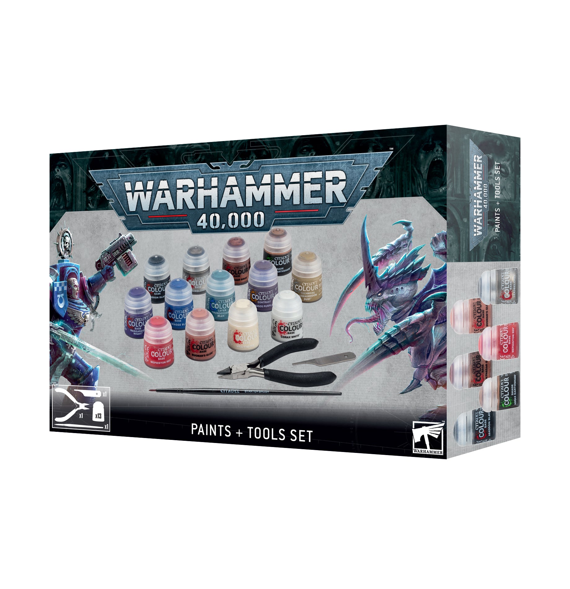 40K PAINTS + TOOLS SET – RGB KingZ