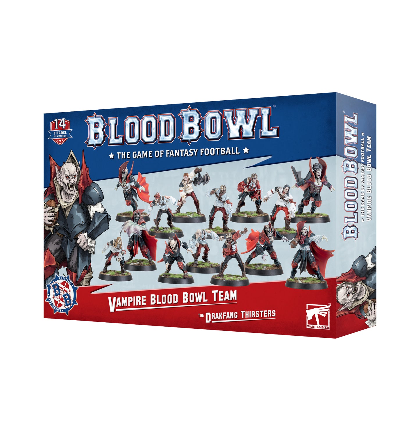 BLOOD BOWL: VAMPIRE TEAM DRAKFANG THIRSTERS