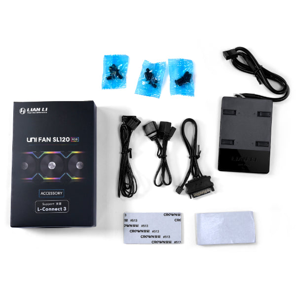 Lian Li UNI HUB - SL INF L-Connect 3 Controller Black