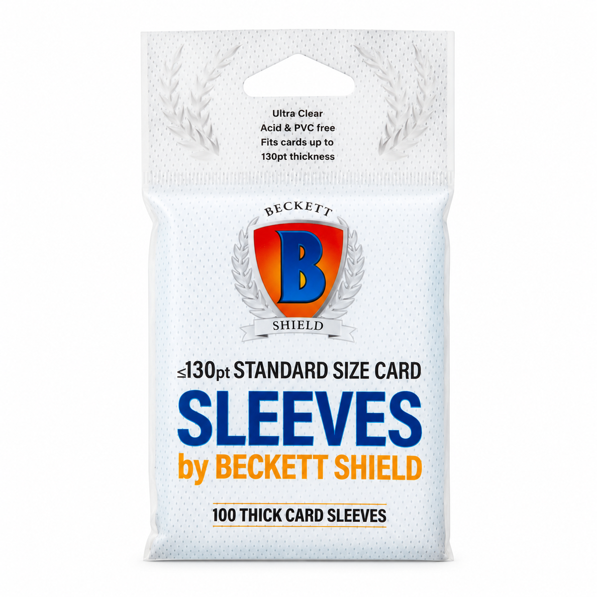 Beckett Shield - Thick Card Sleeves 130pt (100 st)