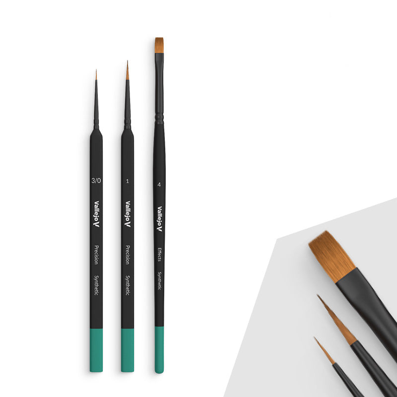 Vallejo Brush - Starter Set Precision/Effects
