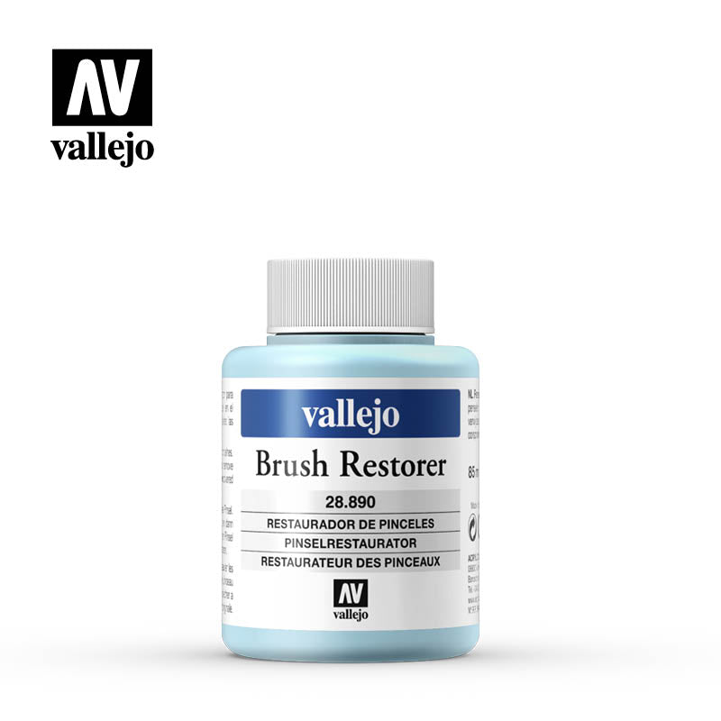Vallejo Auxiliaries: Brush Restorer (85 ml)