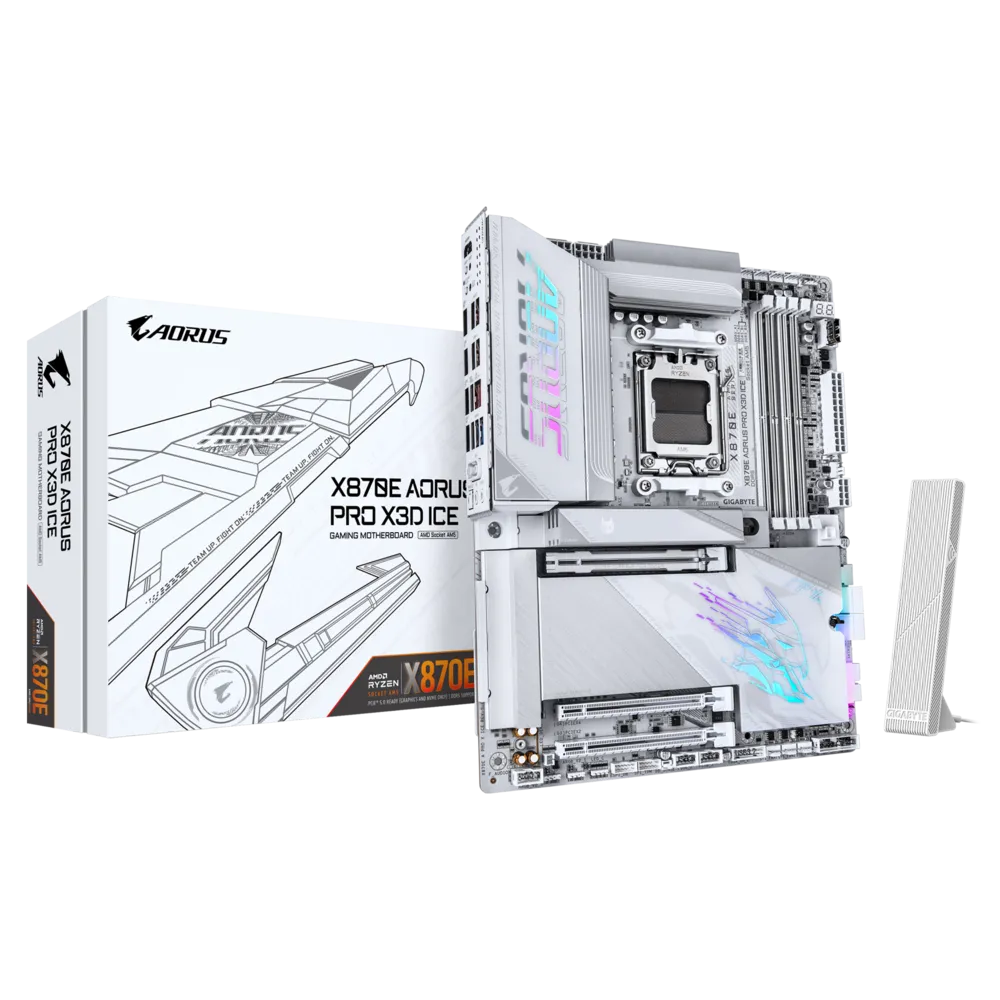 Gigabyte X870E AORUS PRO X3D ICE