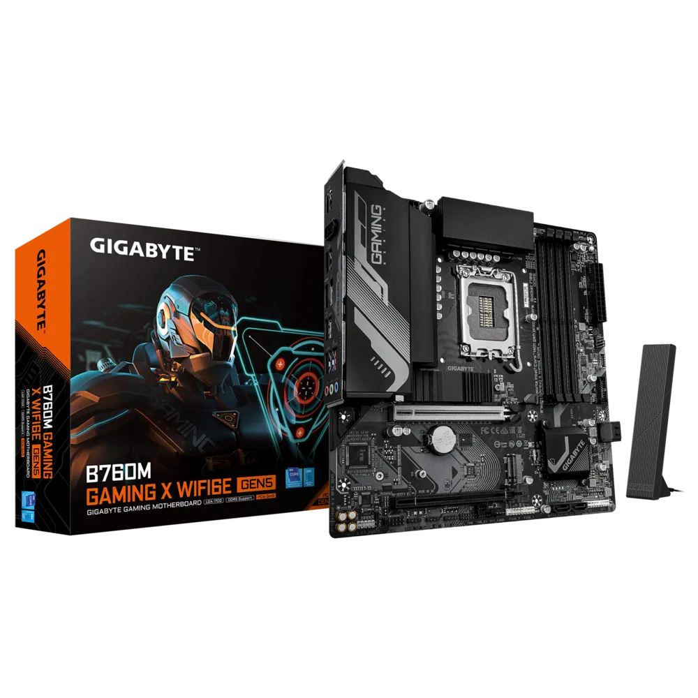 GIGABYTE B760M GAMING X WIFI6E GEN5