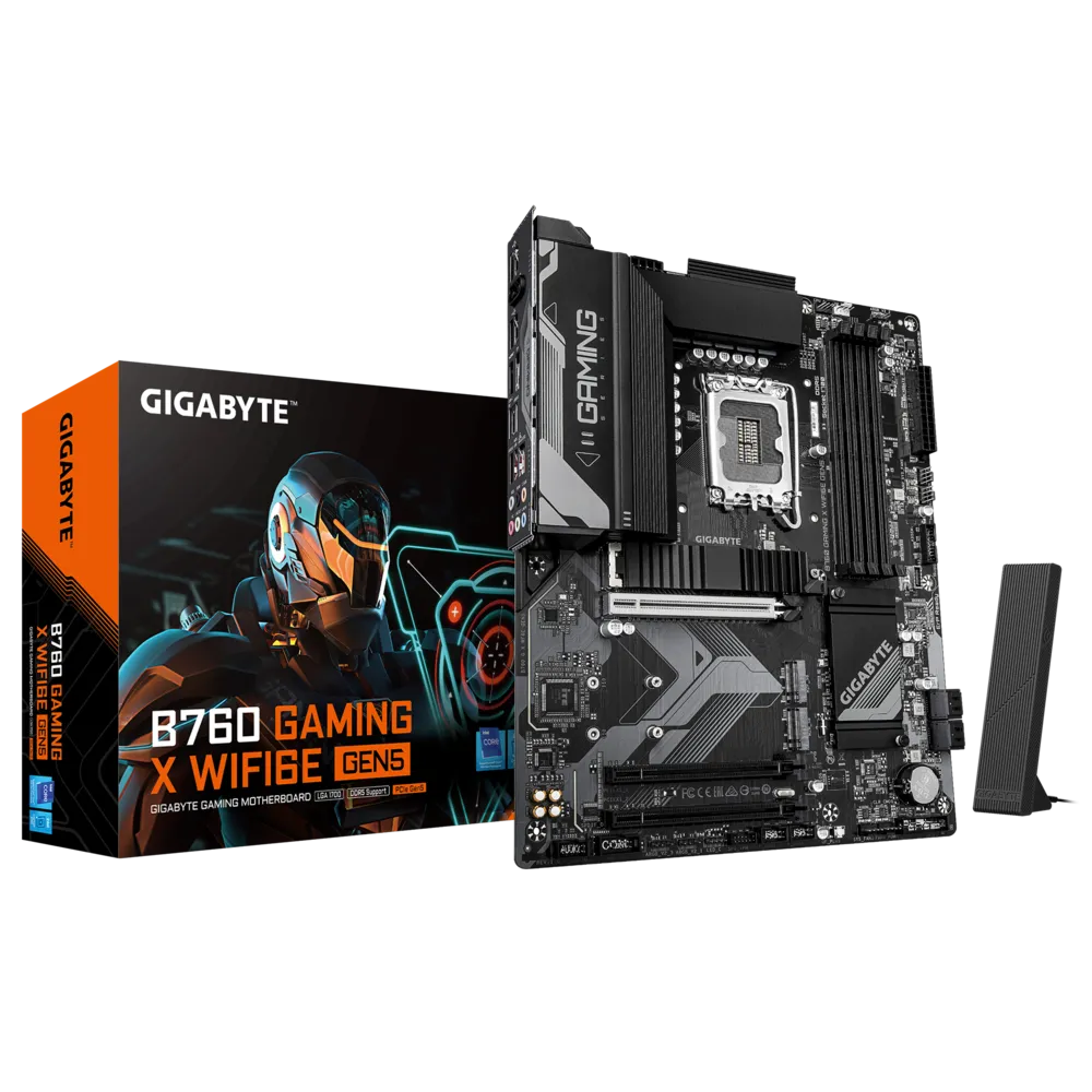 GIGABYTE B760 GAMING X WIFI6E GEN5