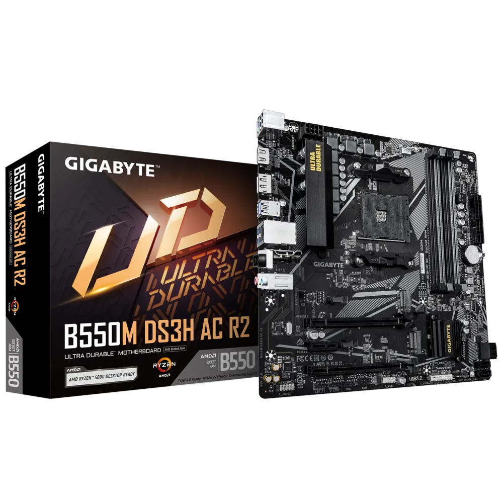 Gigabyte B550M DS3H AC R2