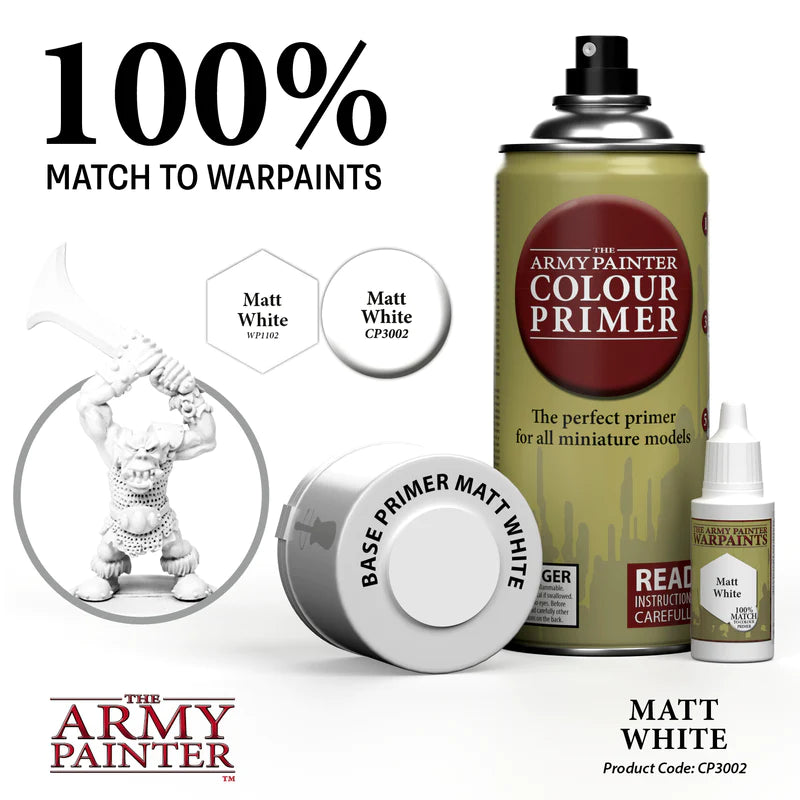 Army Painter Base Primer Matt White