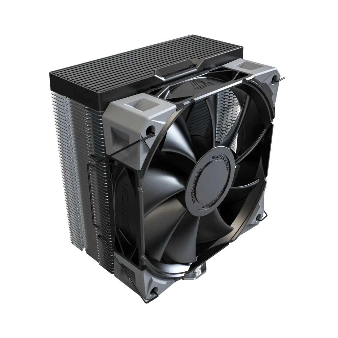 Montech NX400, single tower, 4 HP CPU Cooler, Black