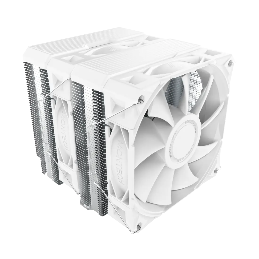 Montech NX600, dual tower, 6 HP CPU Cooler, White
