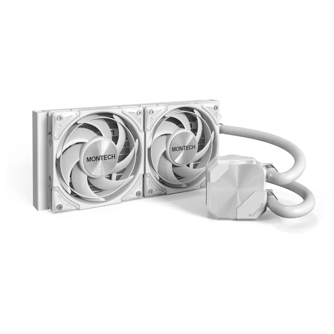 Montech HyperFlow Silent 240 AIO, White