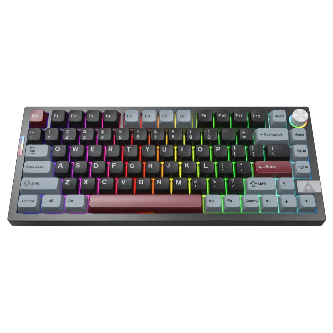 Montech Mkey PRO 75% - Darkness Gateron G Pro 3.0 Brown - Nordic - Black/Red