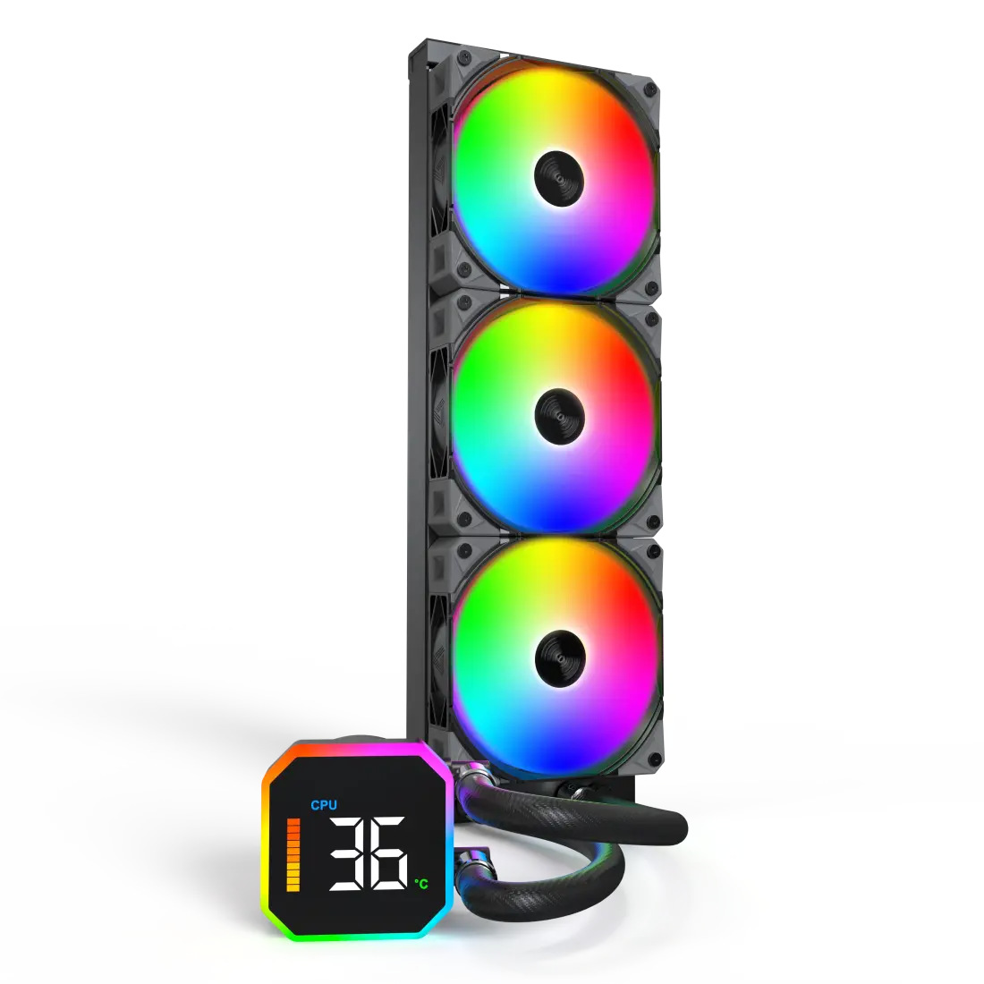 Montech Hyper Flow Digital 360 Black