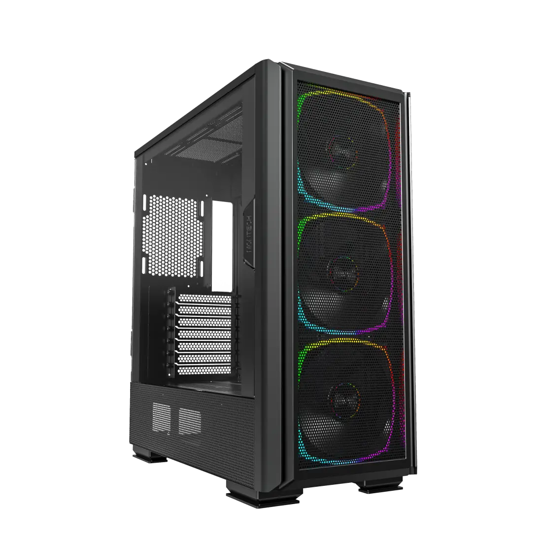 Montech Sky Two GX Black - Midi-tower, E-ATX, 3x ARGB PWM fans