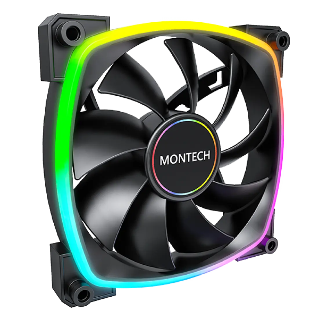 Montech AX140 PWM Black - 140mm ARGB