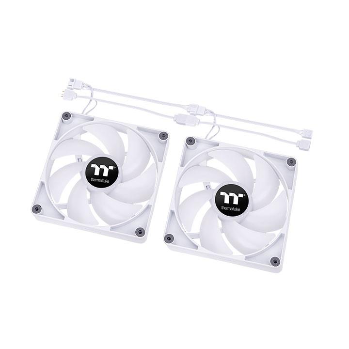 Thermaltake CT140 ARGB Sync PC Cooling Fan White 2 Pack