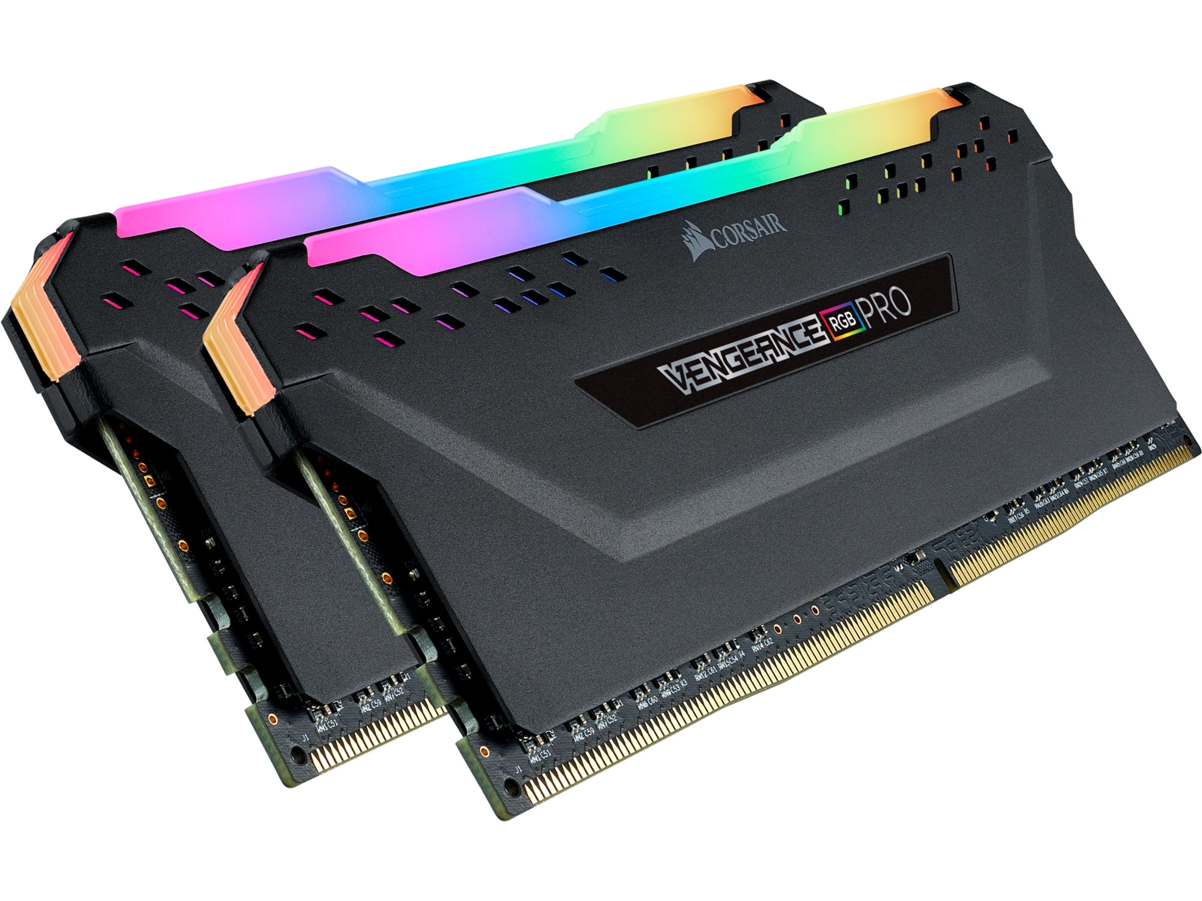 Corsair Vengeance RGB PRO DDR4-3200 – 32GB (2x16GB) – CL16 – Dual Channel – Intel XMP – Svart med RGB