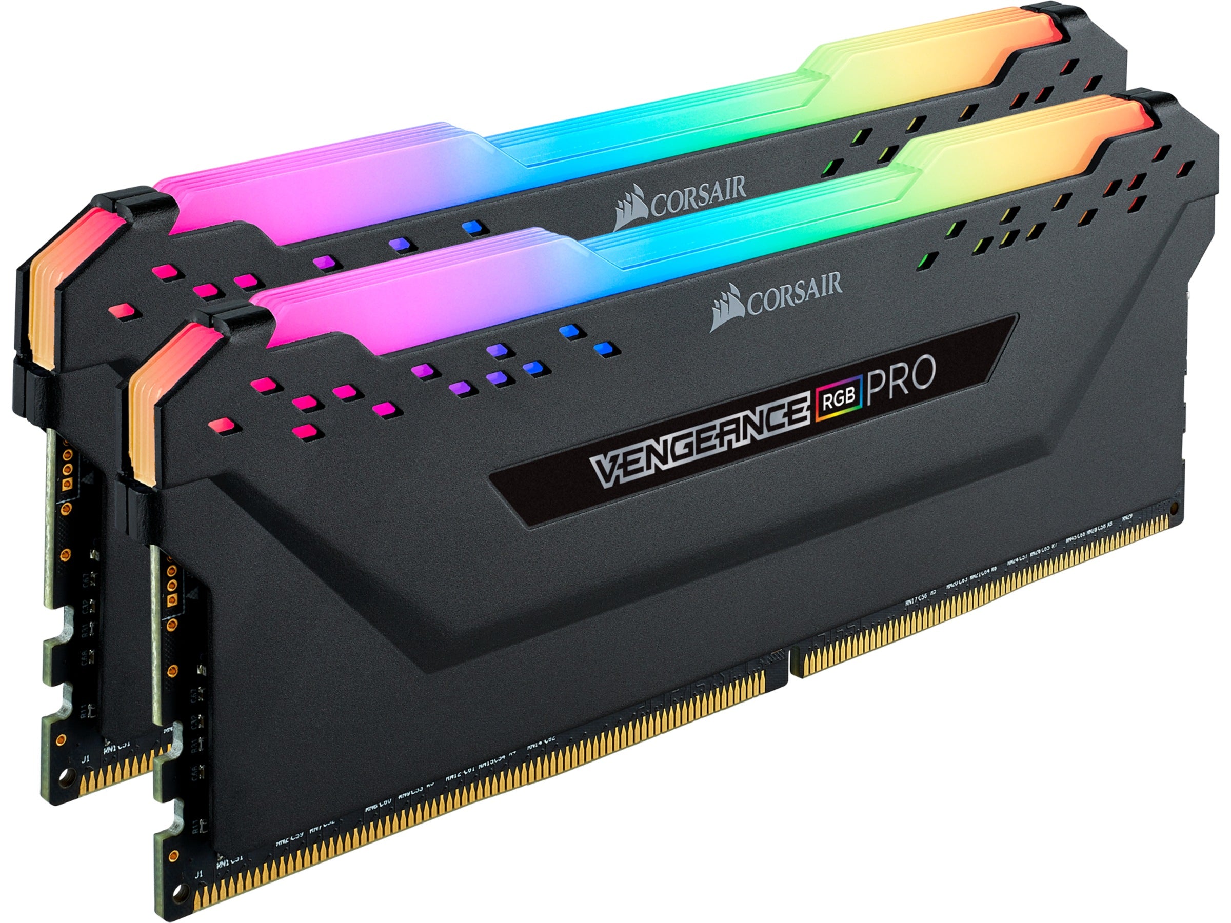 Corsair Vengeance RGB PRO DDR4-3200 – 32GB (2x16GB) – CL16 – Dual Channel – Intel XMP – Svart med RGB