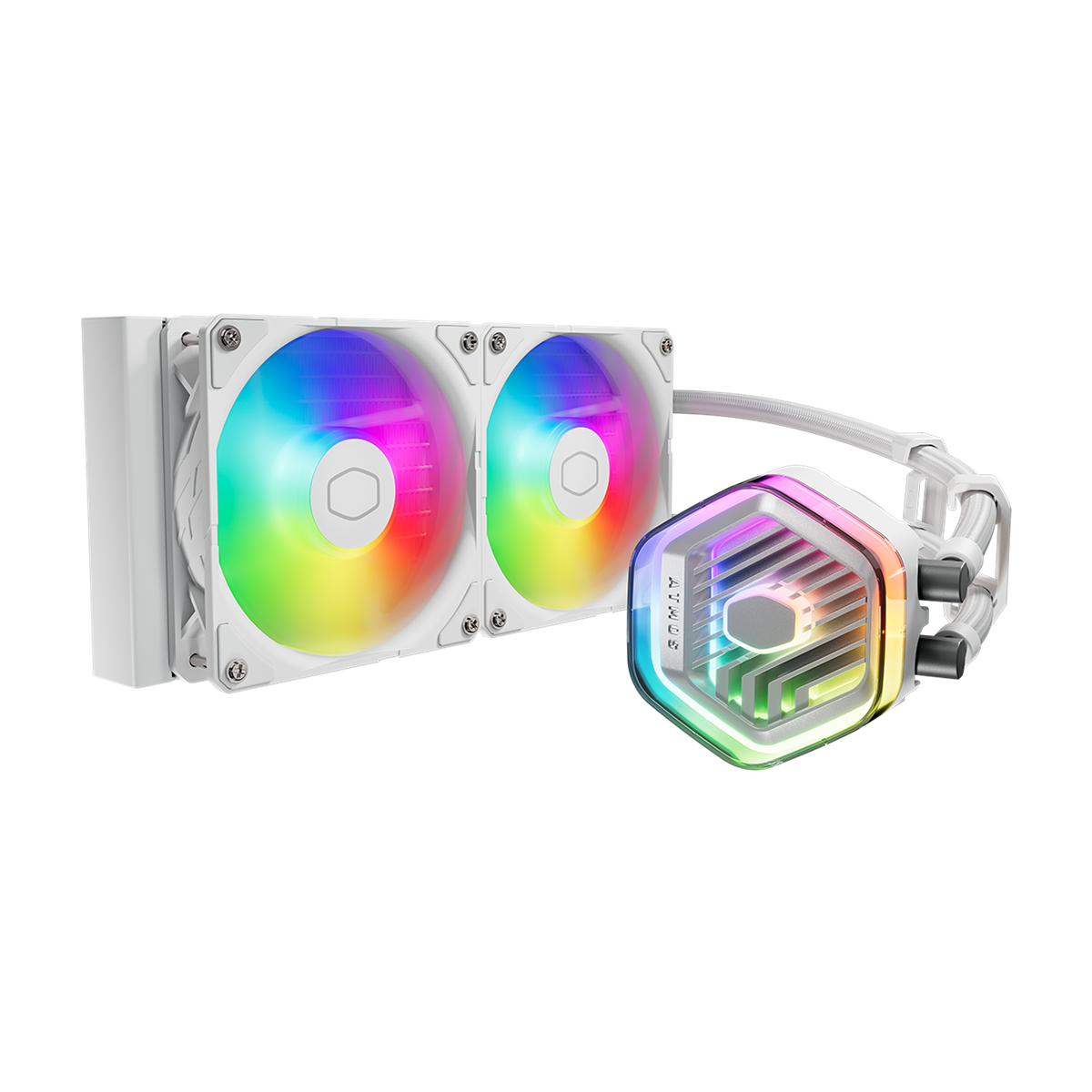 CoolerMaster MasterLiquid 240 ATMOS ARGB White