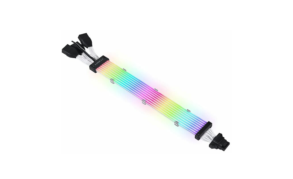 Lian Li Strimer plus V2 12+4pin to 3x 8-pin PW168-8PV2