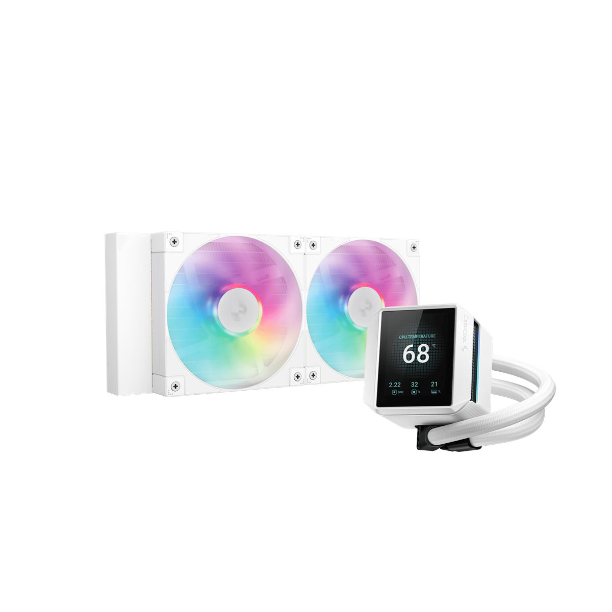 DeepCool MYSTIQUE 240 ARGB White