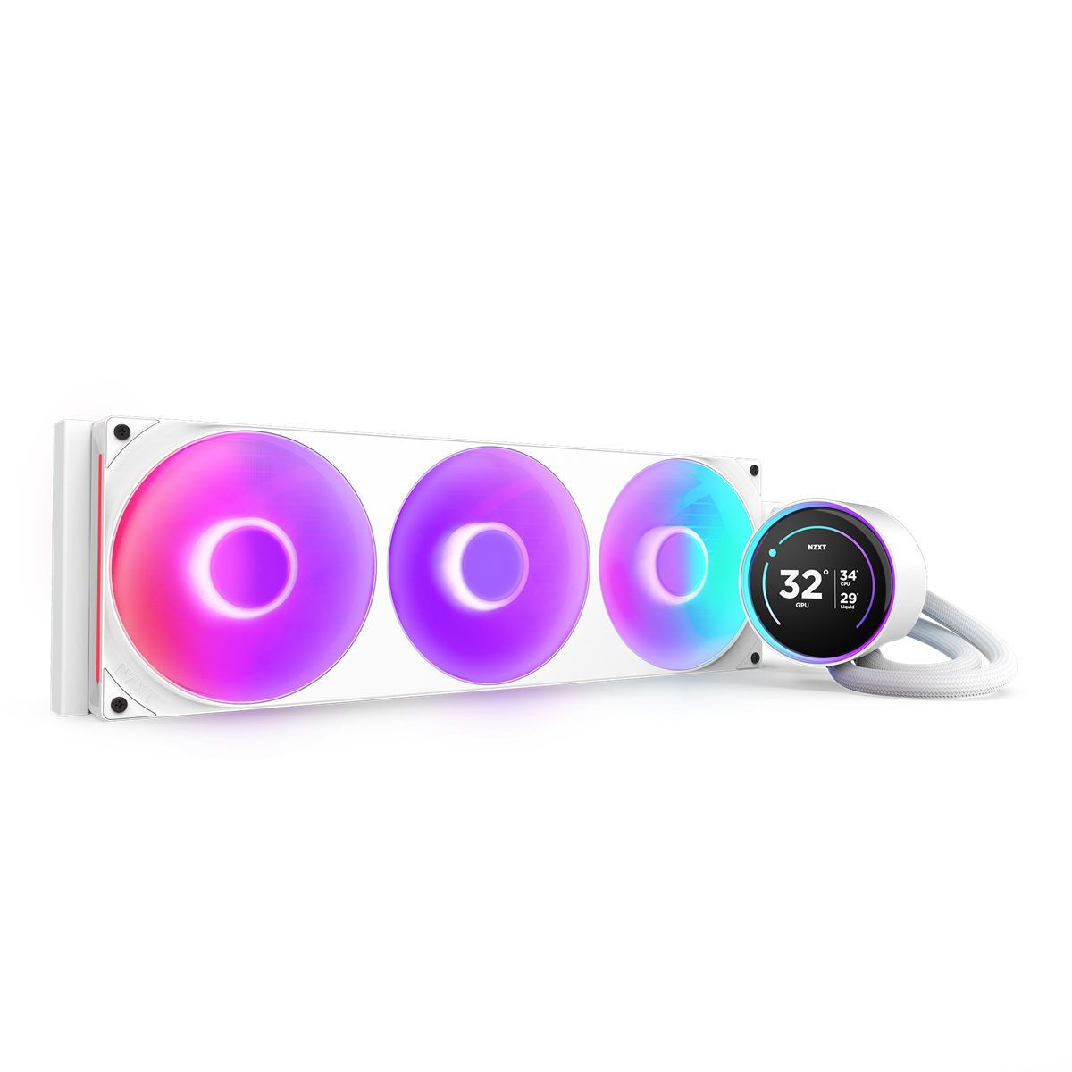 NZXT Kraken Elite V2 RGB 420mm, White