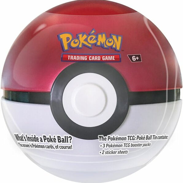 Pokémon TCG Pokéball Tin med 3 st boosterpaket
