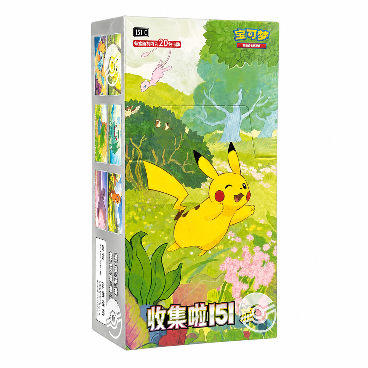 Pokémon Collect 151 Journey V1 Jumbo Booster Box (Kinesisk)