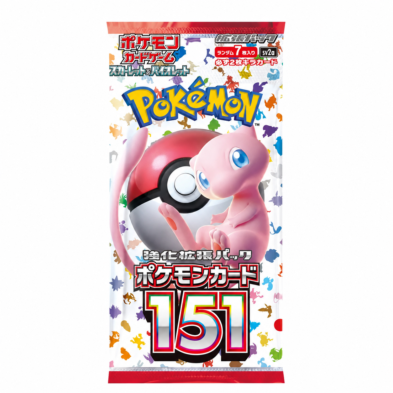 Pokémon Scarlet & Violet 151 Booster Pack (SV2a) – Japansk