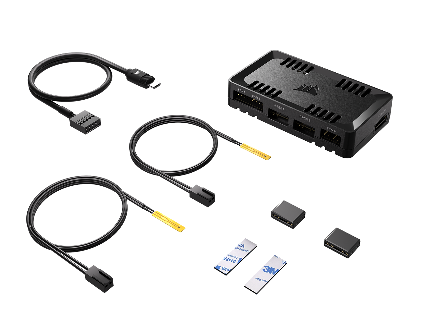 CORSAIR COMMANDER DUO Lighting and Fan Controller – ARGB and iCUE LINK Hybrid