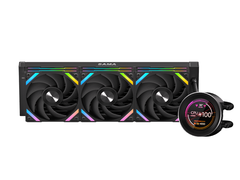 SAMA Q60 Black 360mm AIO