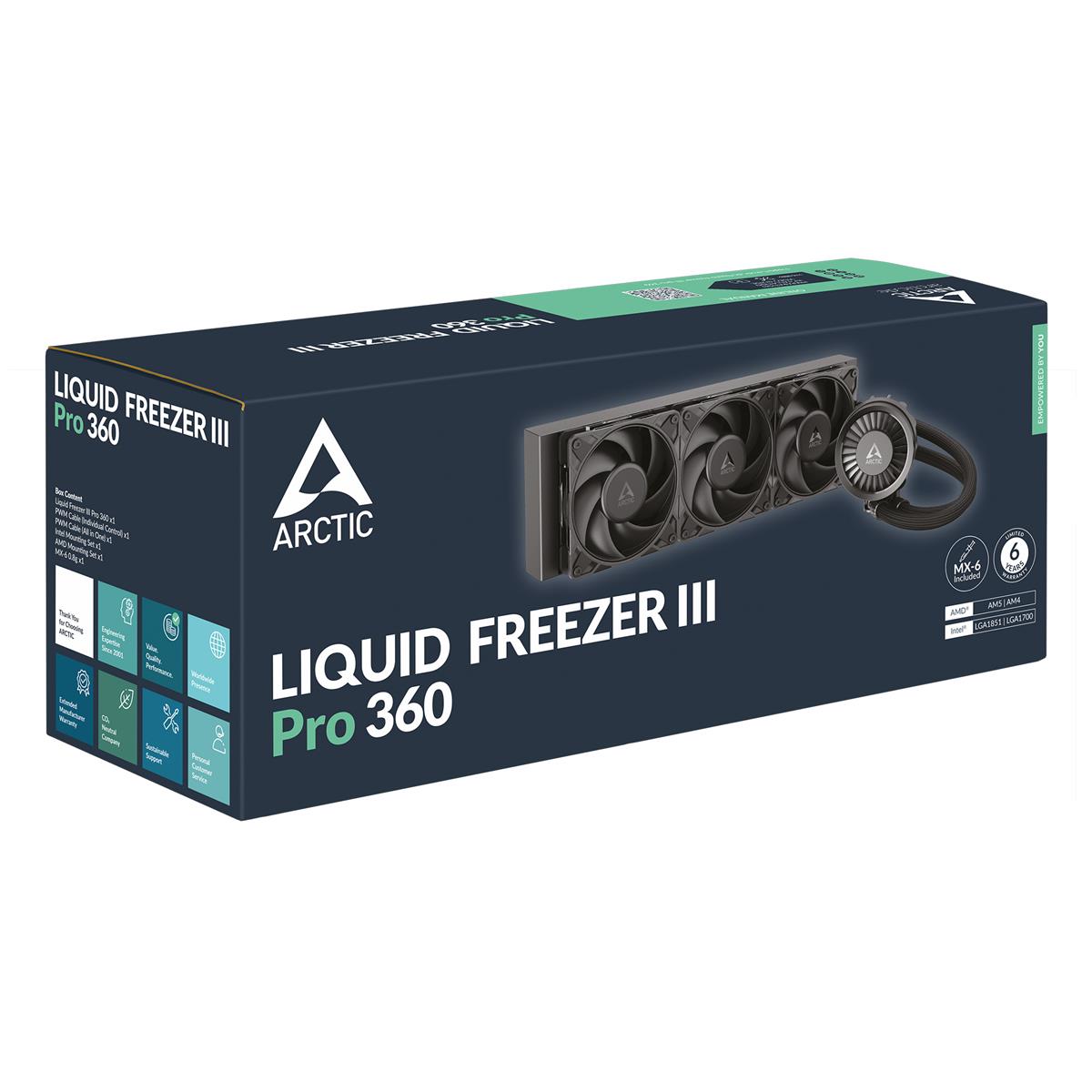 ARCTIC Liquid Freezer III PRO 360 (Black)