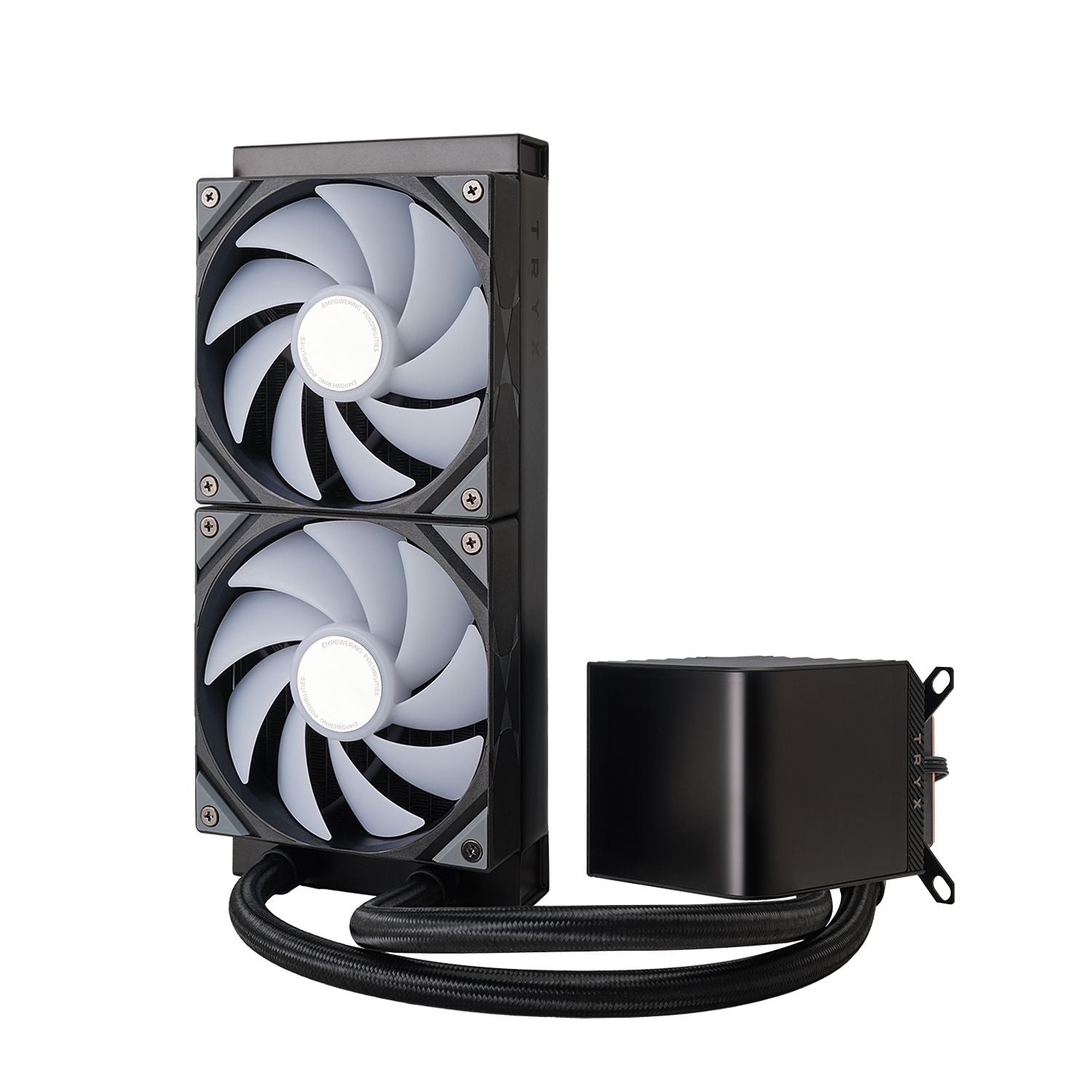 TRYX PANORAMA 240mm AIO Liquid Cooler ARGB Black