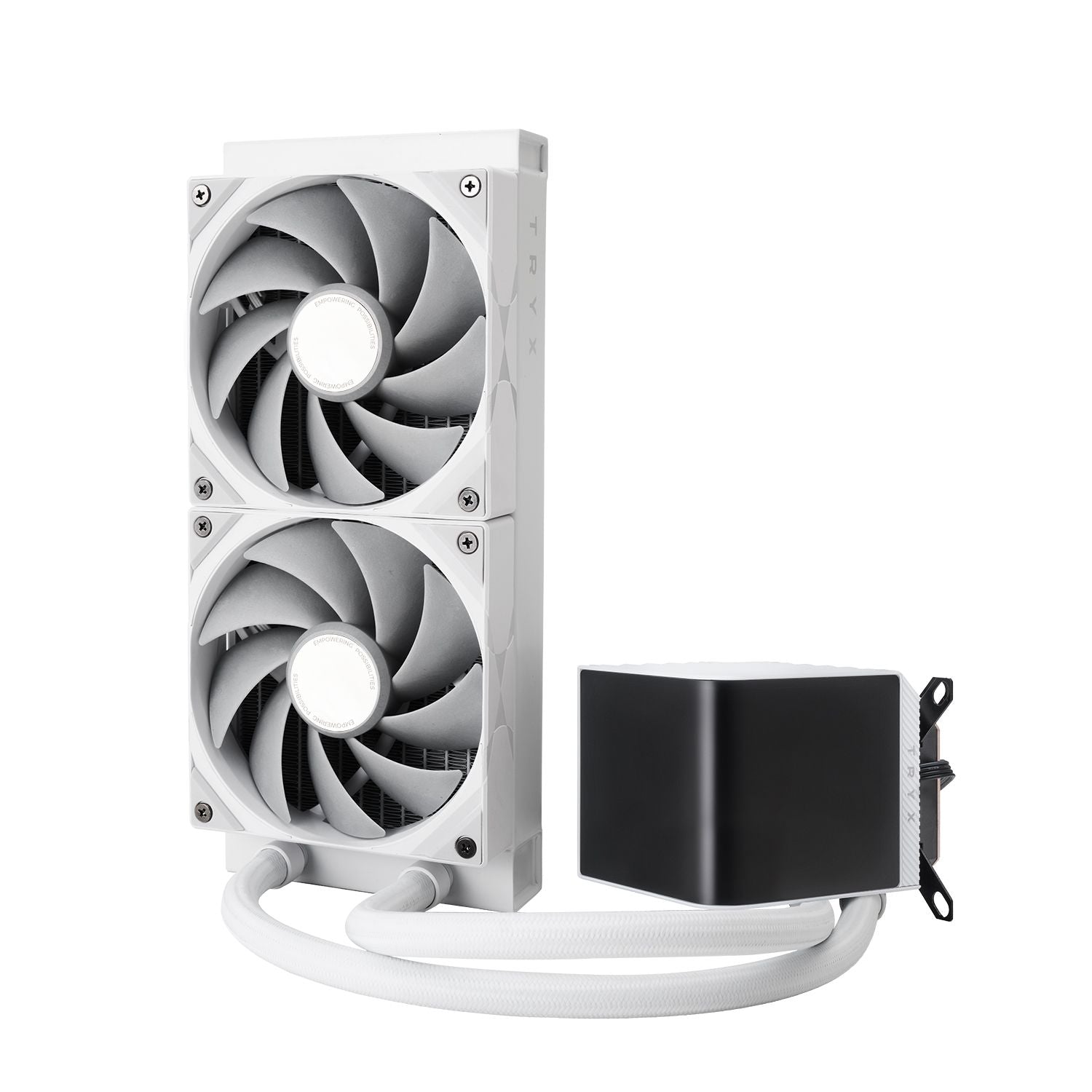 TRYX PANORAMA 240mm AIO Liquid Cooler White