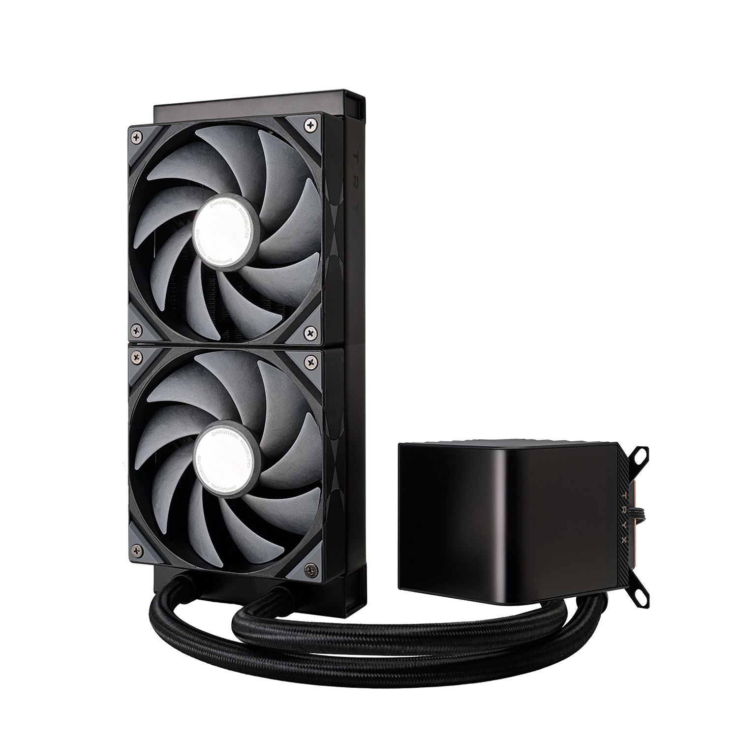 TRYX PANORAMA 240mm AIO Liquid Cooler Black