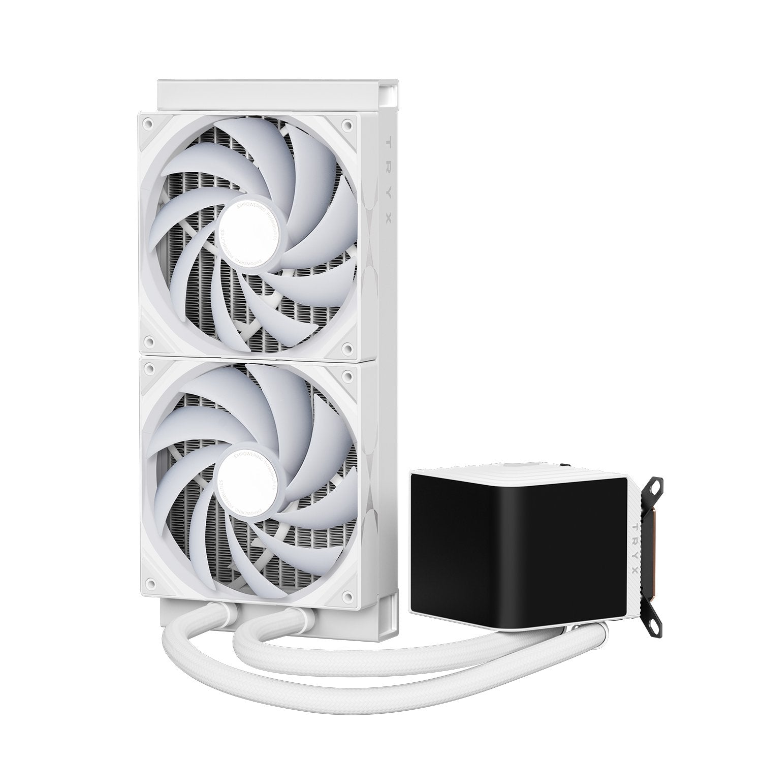 TRYX PANORAMA 280mm AIO Liquid Cooler ARGB White
