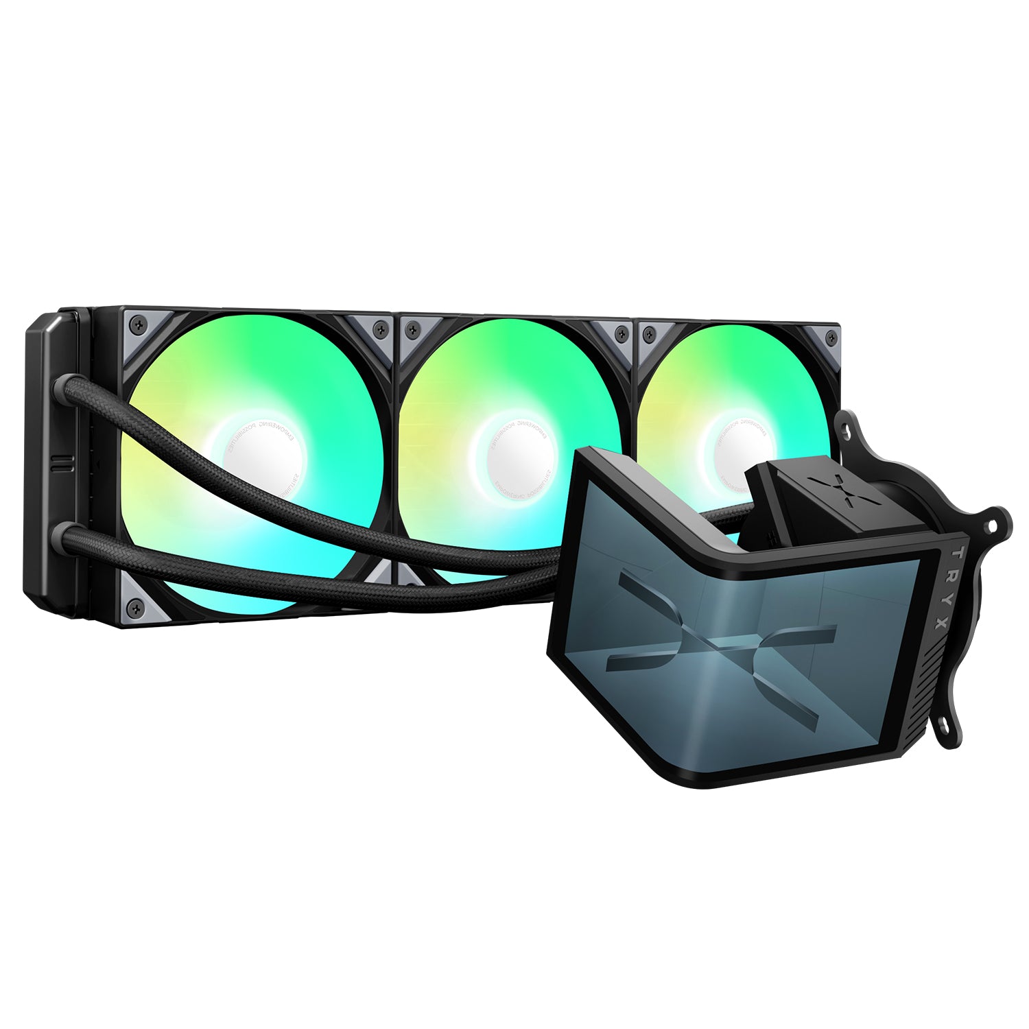 TRYX PANORAMA SE 360 mm AIO Liquid Cooler ARGB Black