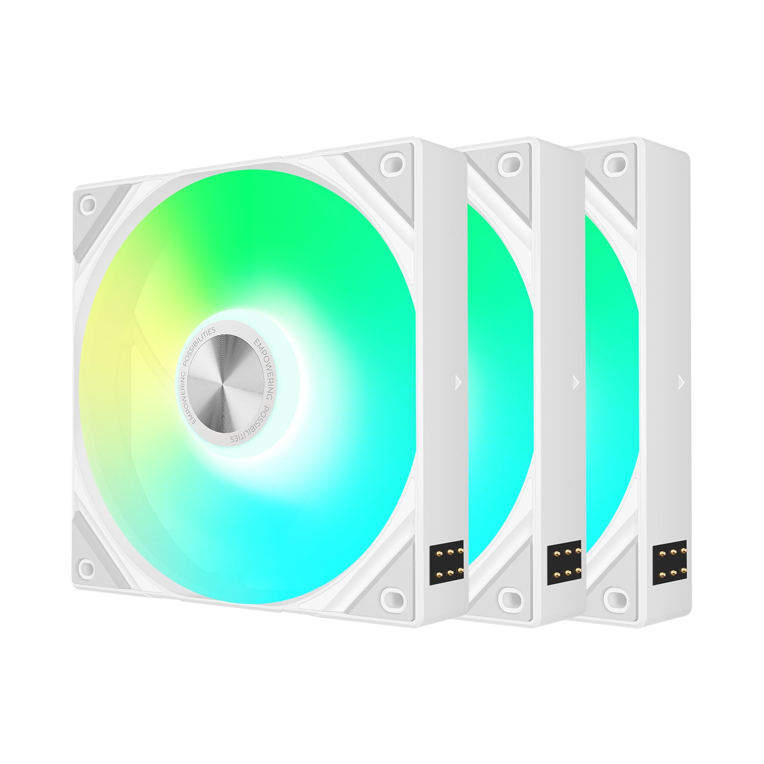 TRYX ROTA SL ARGB 120mm Fan Triple Pack White